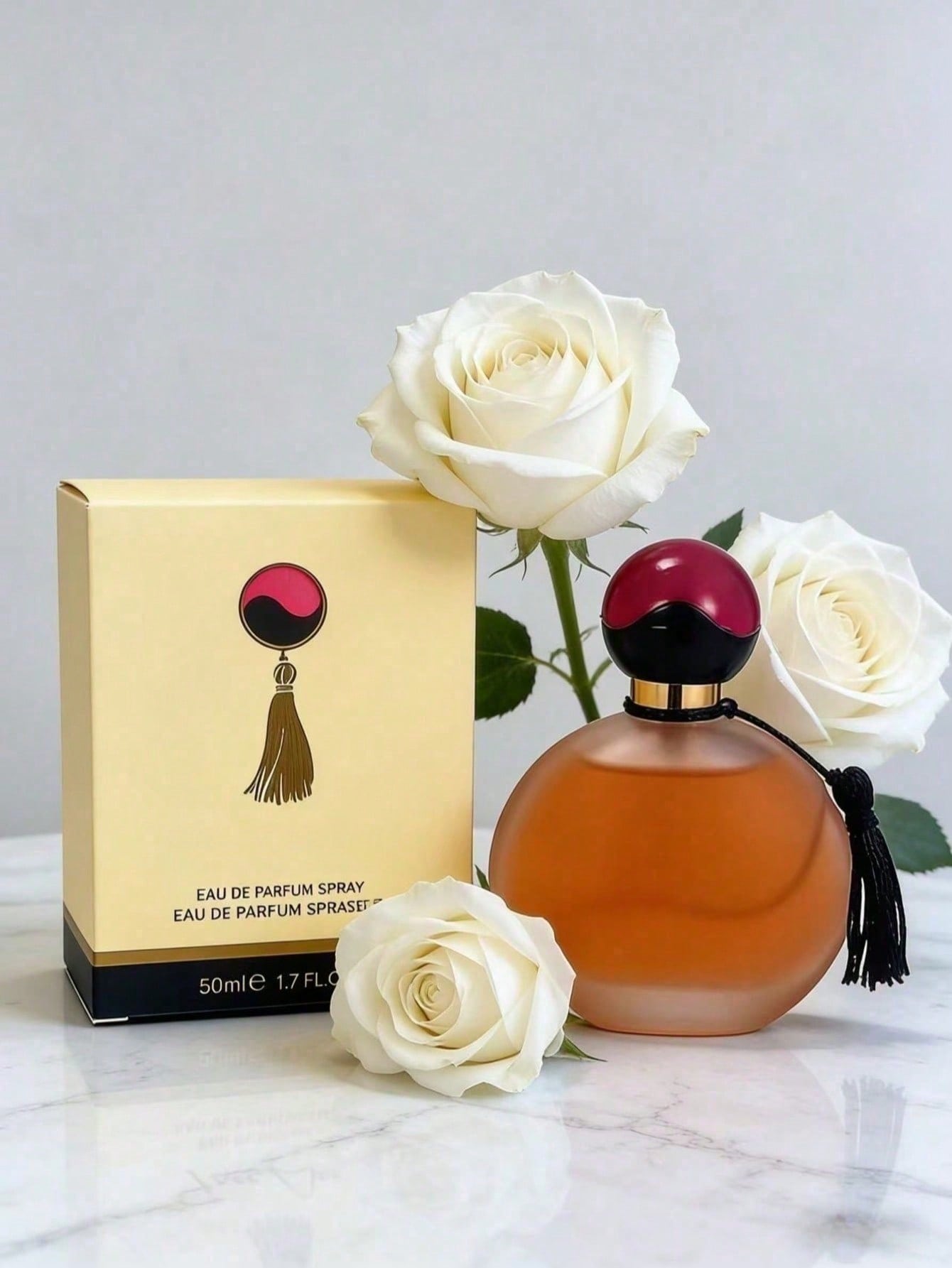 Perfume Fragrance Dupe - Винтажный парфюм с круглой крышкой и