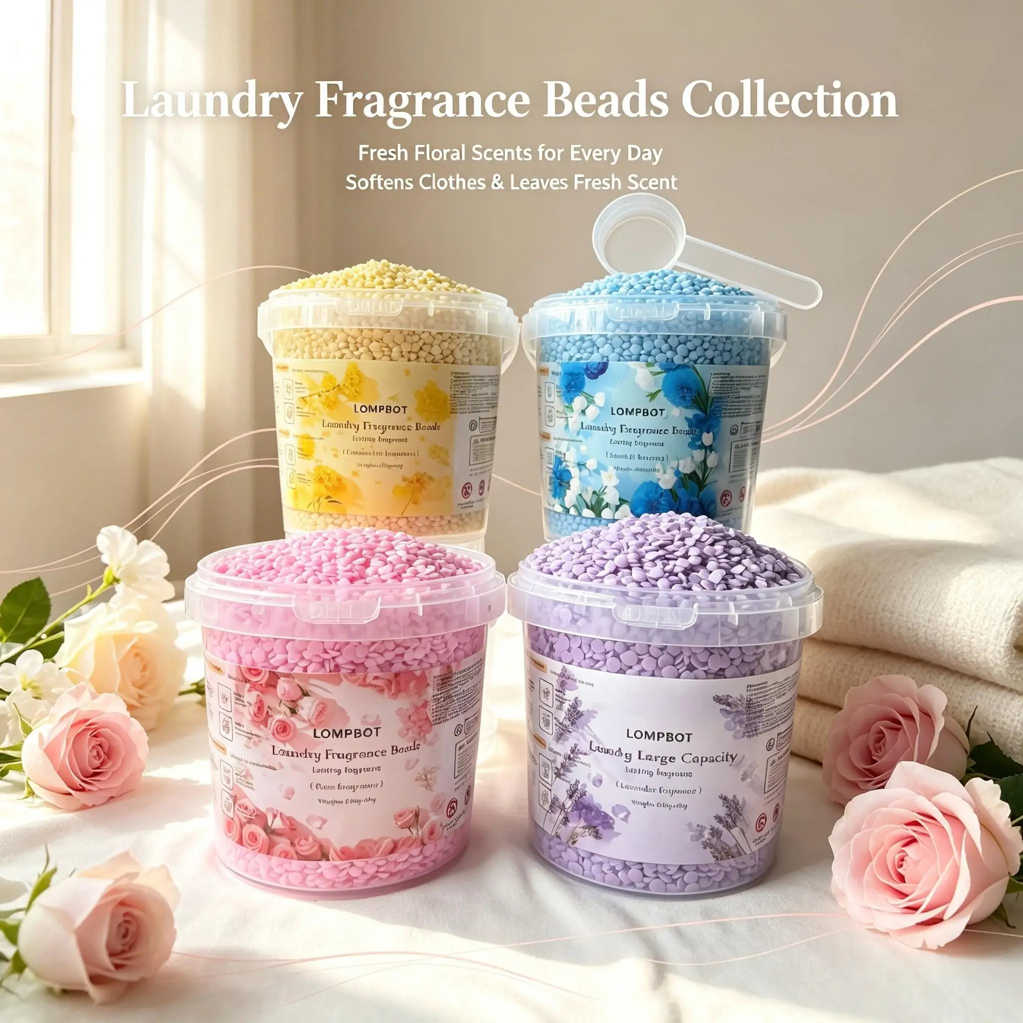 Perfume Fragrance Powder - 800 г ароматизированных гранул для стирки