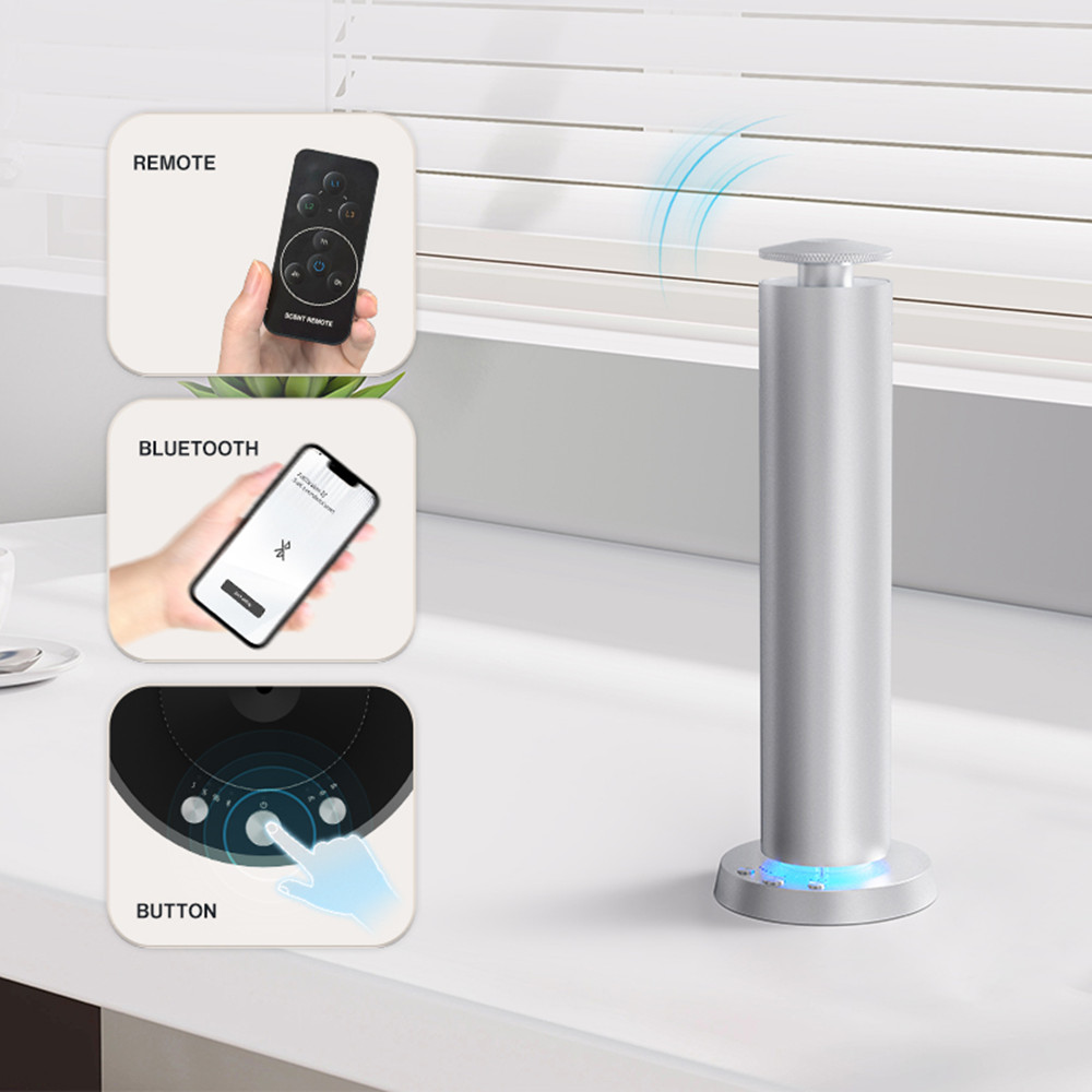 Perfume Fragrance World - Аромадиффузор для дома с Bluetooth, металлический,