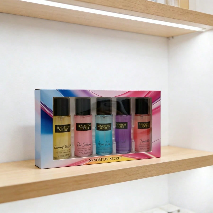 Набор женских парфюмов 5-в-1:  – обзор и цена Perfume Aqua Fragrance