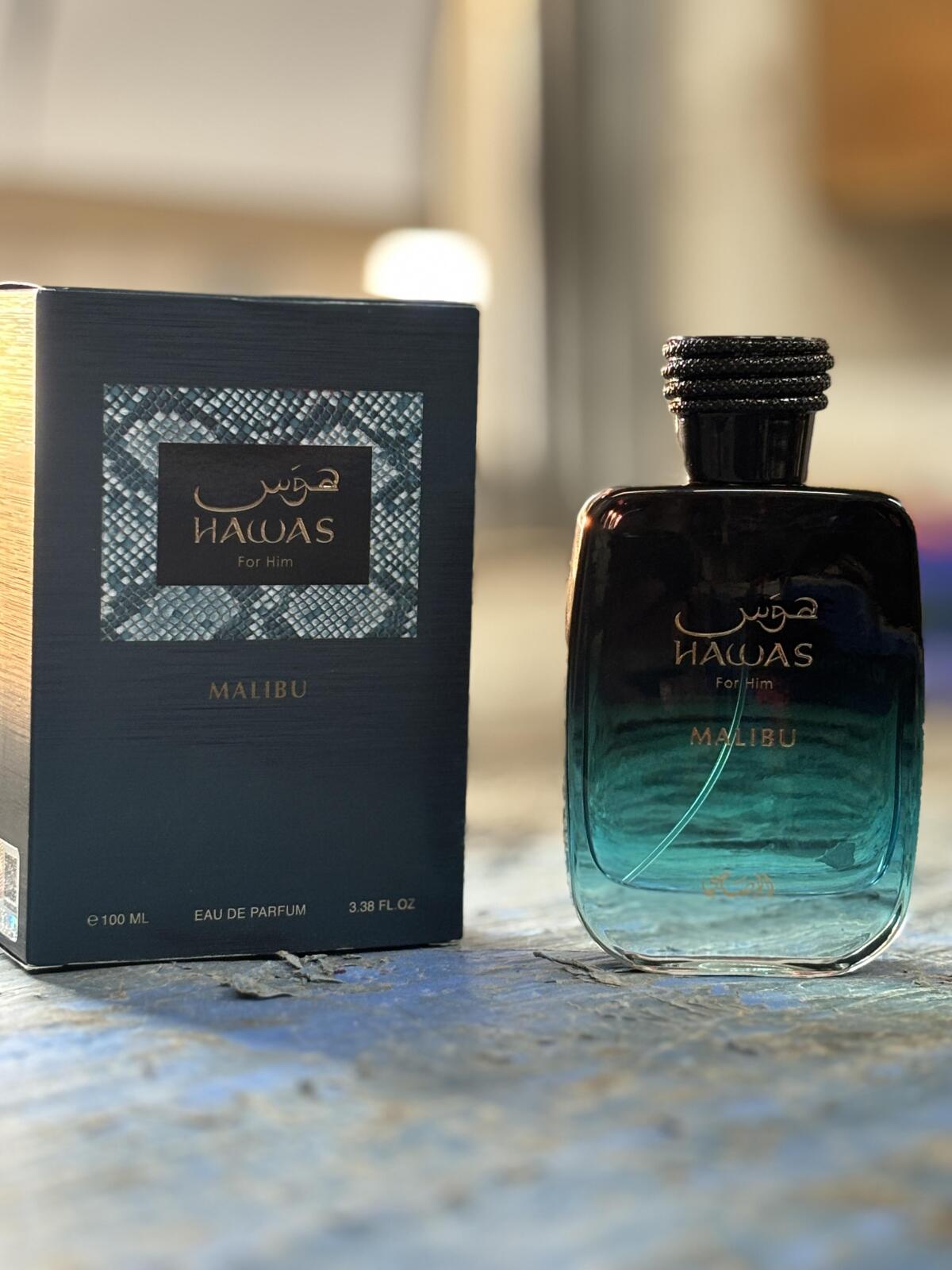 Rasasi Hawas Malibu For Him ED – обзор и цена Perfume Fragrance Mist